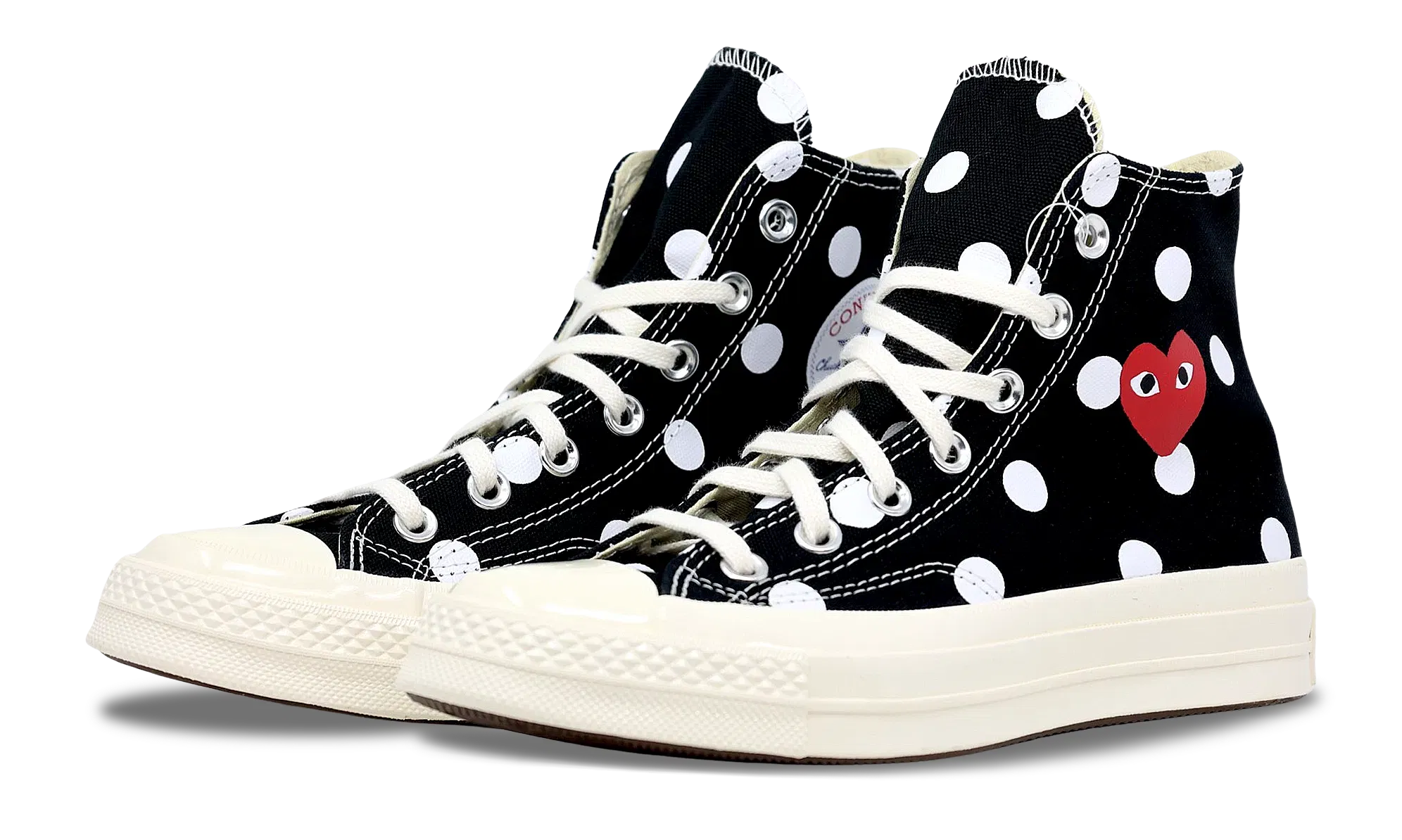 Converse Chuck Taylor Hi x CDG Comme Des Garcons PLAY Polka (157250C) Size 3-12