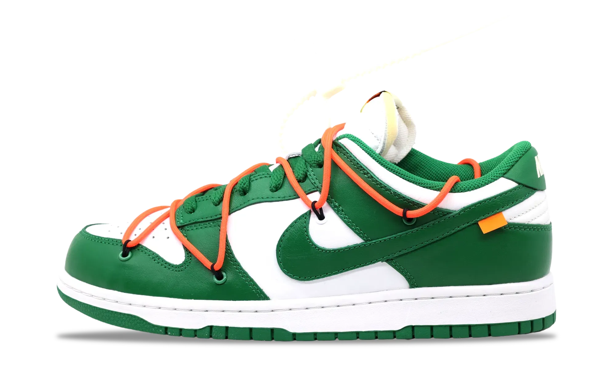 Nike Dunk Low x OFF-WHITE Pine Green 2019 (CT0856-100) Men's Size 6-11