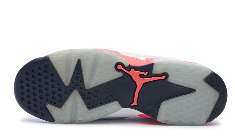 Nike Air Jordan 6 Retro Infrared White (GS) 2014 384665-123