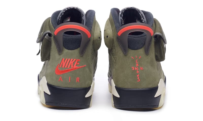 Nike Jordan 6 Retro x Travis Scott OIive Green (CN1084-200) Men Size 8-13