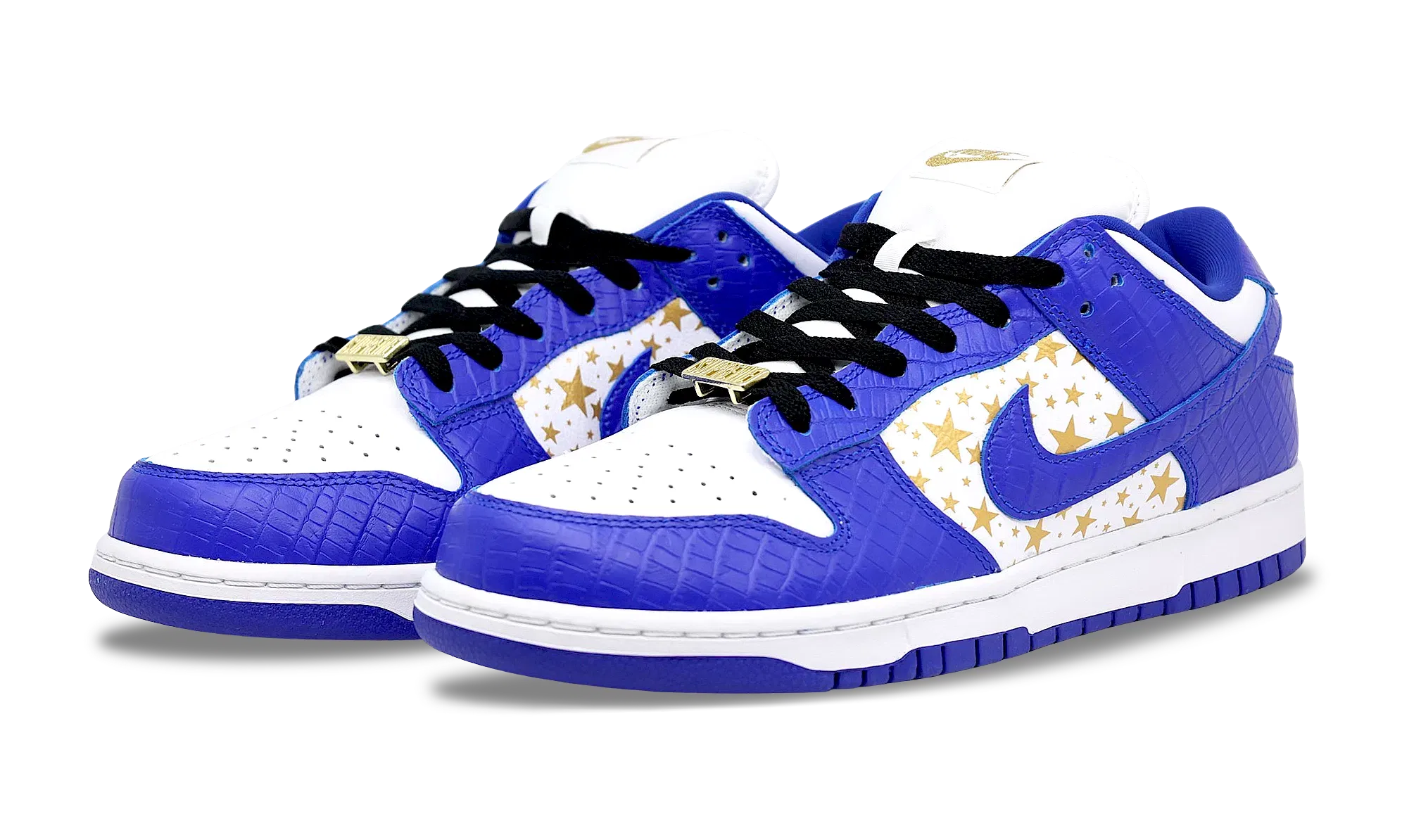 Nike SB Dunk Low x Supreme Stars Blue Hyper Royal (DH3228-100) Men's Size 10.5