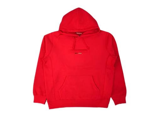 Supreme Champion Hooded Sweatshirt Red (SS18SW5) Men's Size L