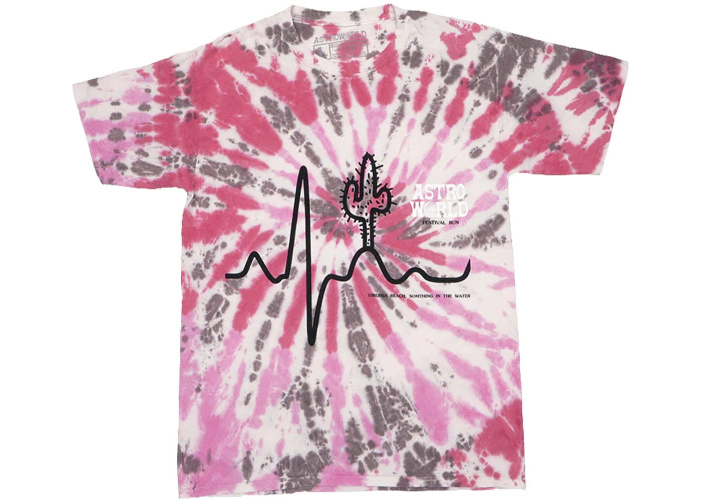 Travis Scott SOMETHING IN THE WATER EXCLUSIVE TIE DYE T-SHIRT