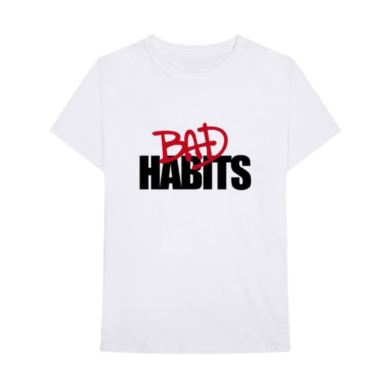 VLONE Nav Bad Habits Drip Tee White (NAV-T001-WHITE) 2019 Men's Size S-XL