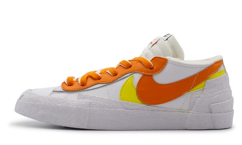 Nike Blazer Low x Sacai White Magma Orange (DD1877-100) Men Size 6-13