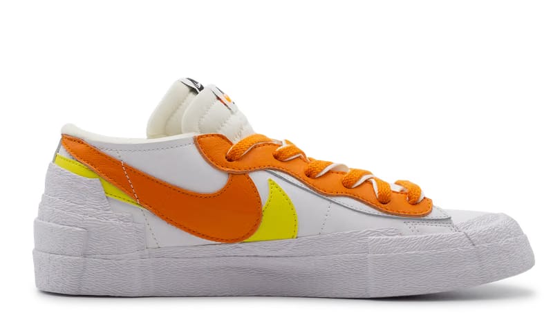 Nike Blazer Low x Sacai White Magma Orange (DD1877-100) Men Size 6-13