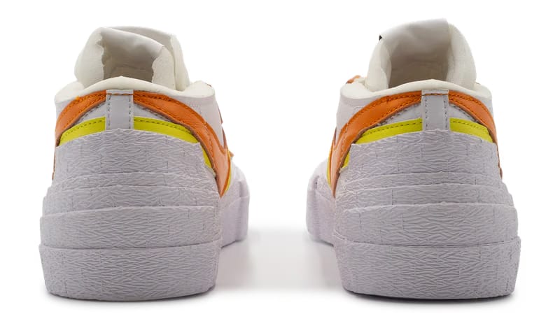 Nike Blazer Low x Sacai White Magma Orange (DD1877-100) Men Size 6-13
