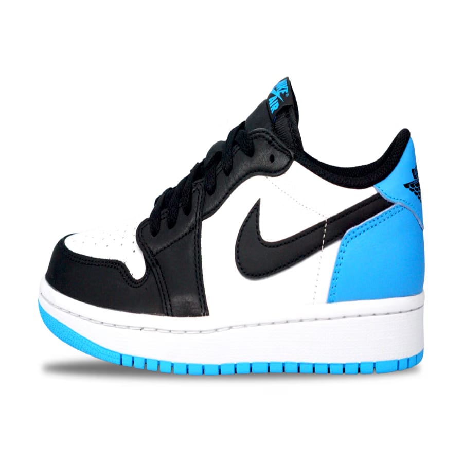 Nike Jordan 1 Low Black Dark Powder Blue (CZ0775-104) Women Size 5-12