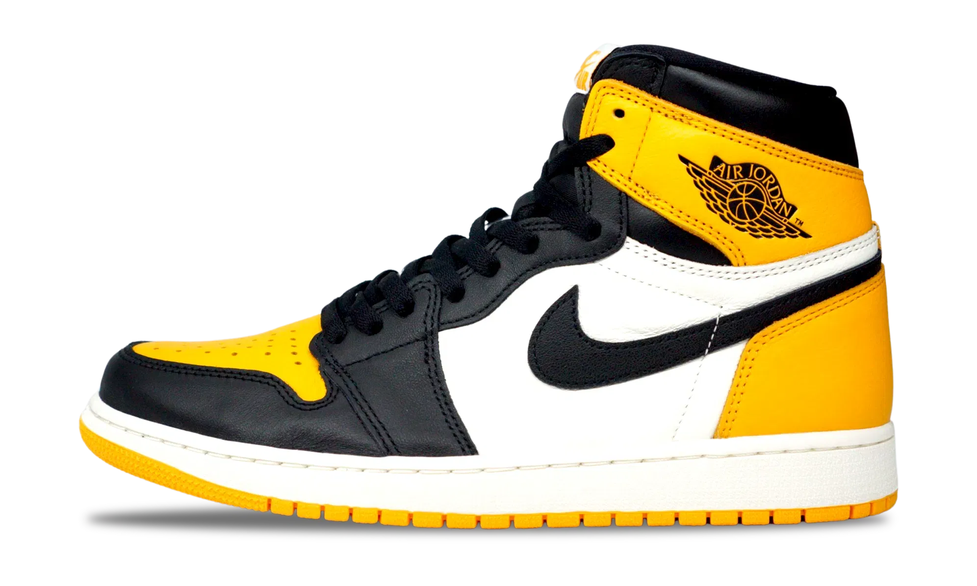 Nike Jordan 1 Retro High OG Yellow Toe (555088-711) Men's Size 7-13