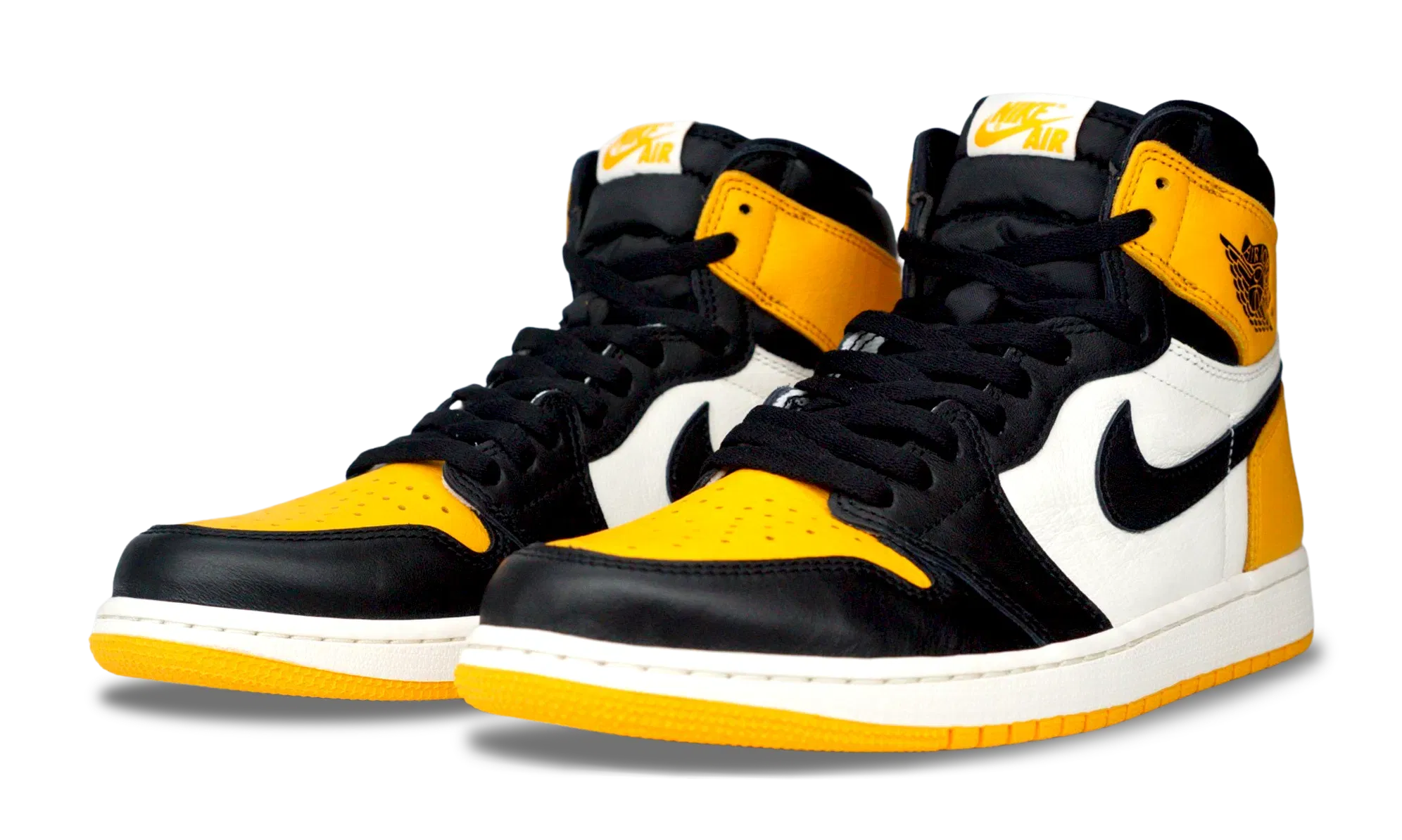 Nike Jordan 1 Retro High OG Yellow Toe (555088-711) Men's Size 7-13