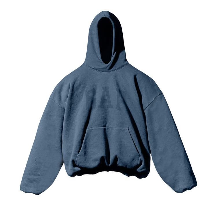 Yeezy Gap Engineered by Balenciaga Dove Hoodie Dark Blue