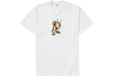 Supreme x JUNYA WATANABE CDG MAN Bug Tee Black/White FW21 (FW21T1) Size M-L