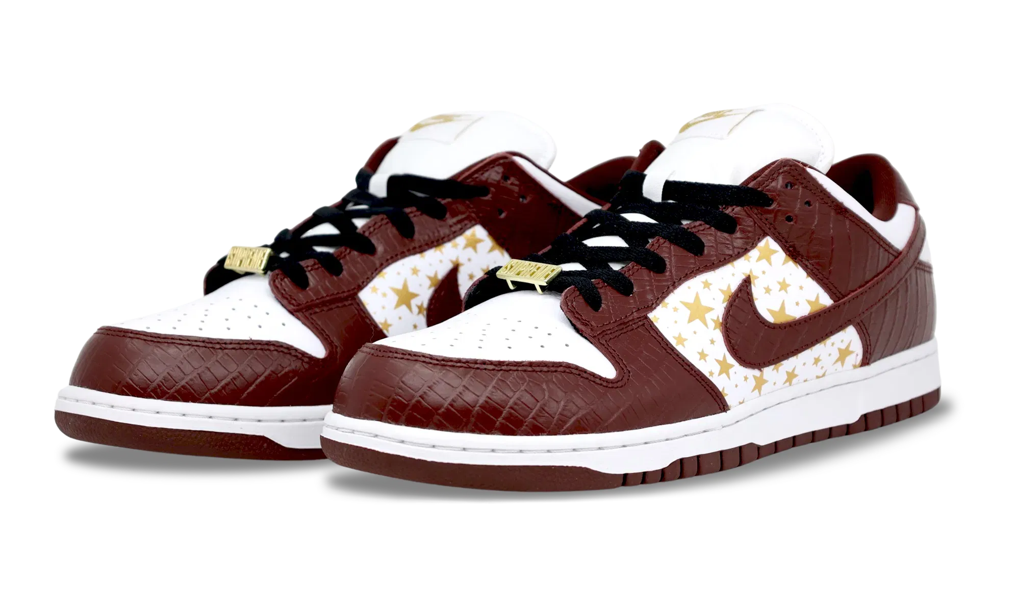 Nike SB Dunk Low x Supreme Stars Barkroot Brown (DH3228-103) Men's Size 11