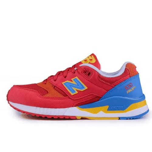New Balance 530 Classic Sneaker Red Yellow Blue (W530PIM) Women's size 6-7