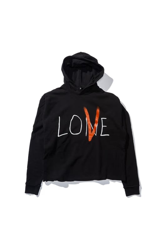 VLONE LOVE BLACK HOODIE