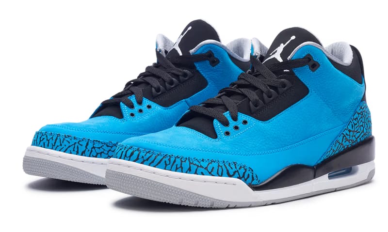 Nike Jordan 3 Retro Powder Blue (136064-406) Men's Size 8-10