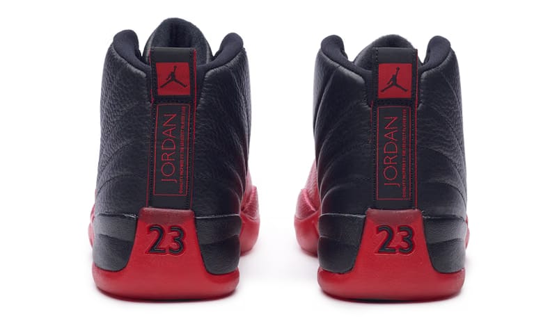 Nike Jordan 12 Retro Flu Game Black Red 2016 (130690-002) Men's Size 8