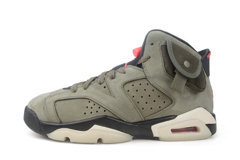 nike Jordan 6 Retro x Travis Scott GS (CN1085-200) Youth Size 4Y-7Y