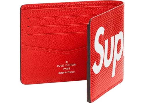 Supreme Louis Vuitton X Supreme Slender Wallet