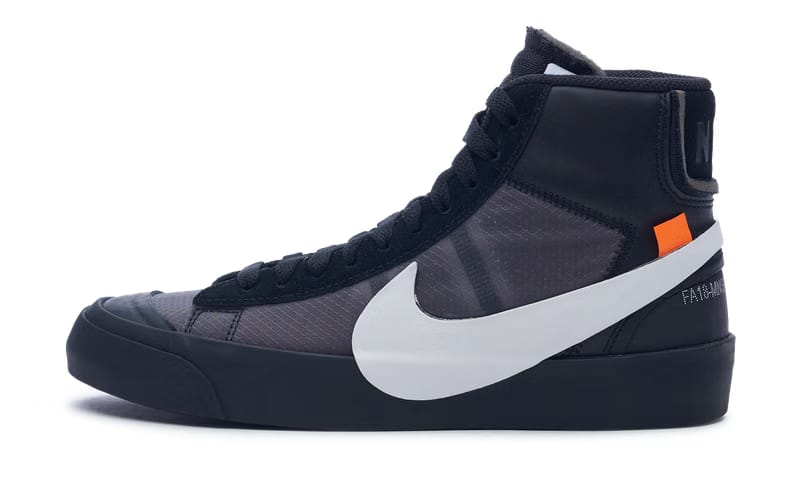 Nike Blazer Mid x OFF-WHITE Grim Reapers 2018 (AA3832-001) Men's Size 4-12