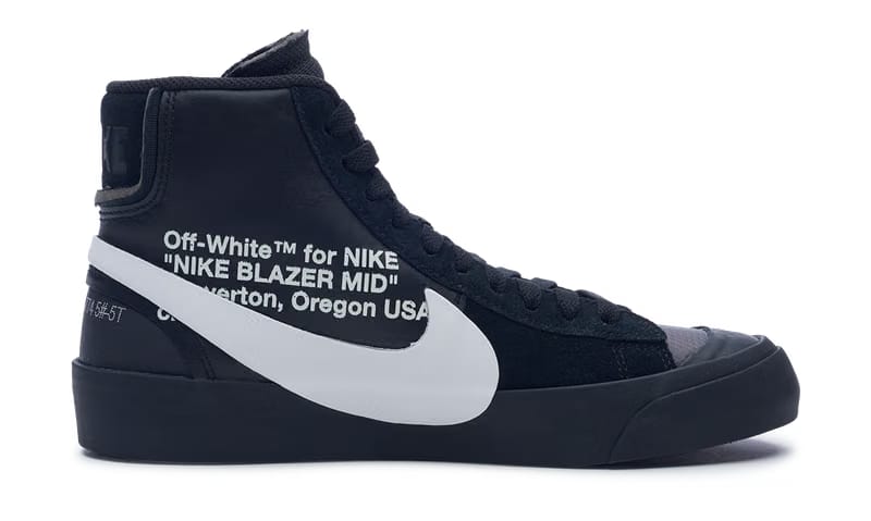 Nike Blazer Mid x OFF-WHITE Grim Reapers 2018 (AA3832-001) Men's Size 4-12