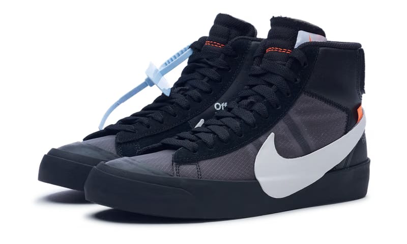 Nike Blazer Mid x OFF-WHITE Grim Reapers 2018 (AA3832-001) Men's Size 4-12