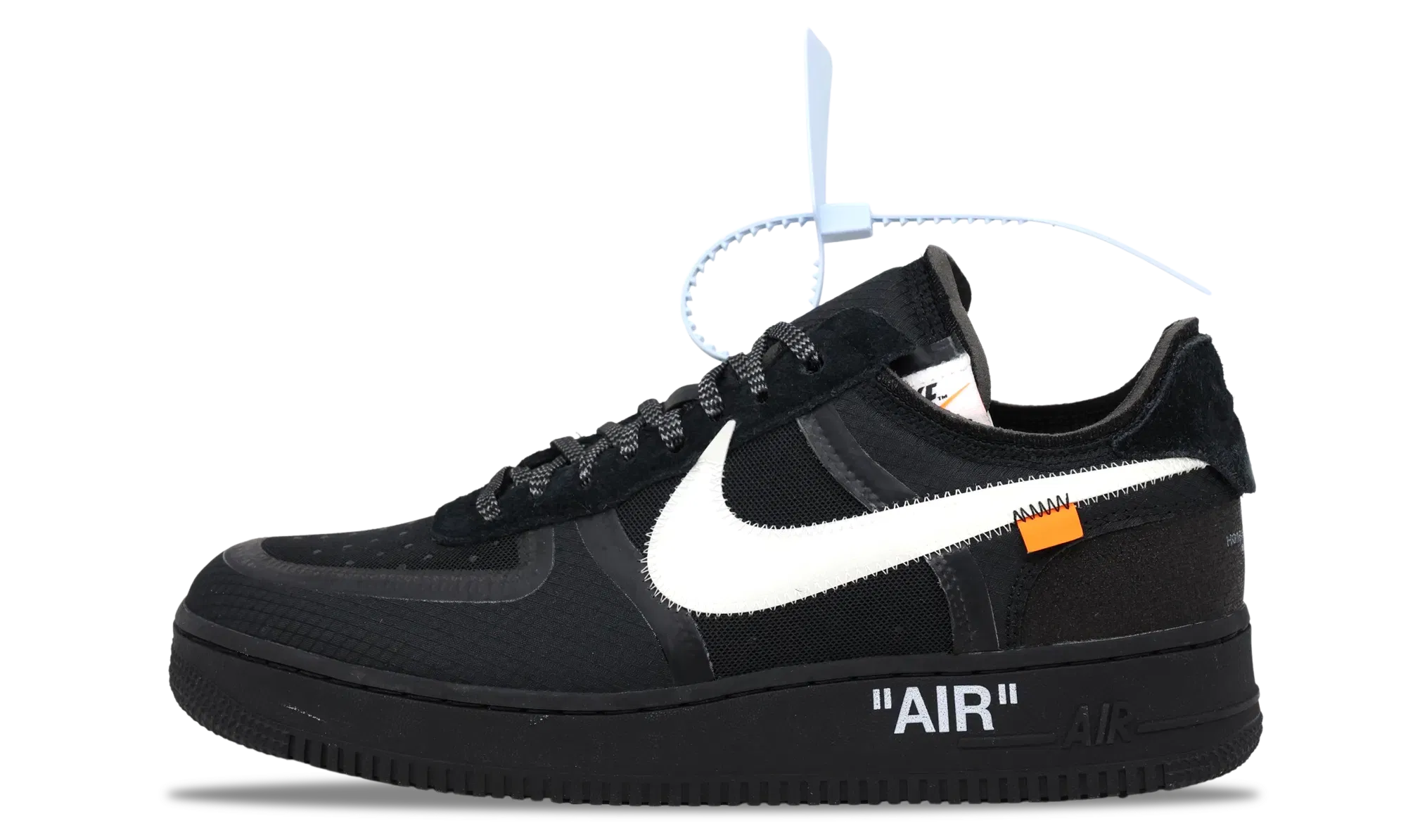 Nike Air Force 1 Low x OFF-WHITE Black 2018 (AO4606-001) Men's Size 6-11