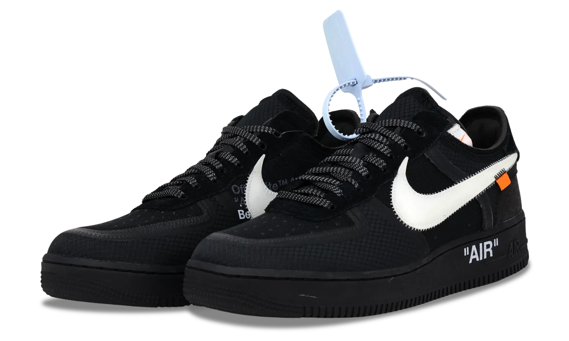 Nike Air Force 1 Low x OFF-WHITE Black 2018 (AO4606-001) Men's Size 6-11