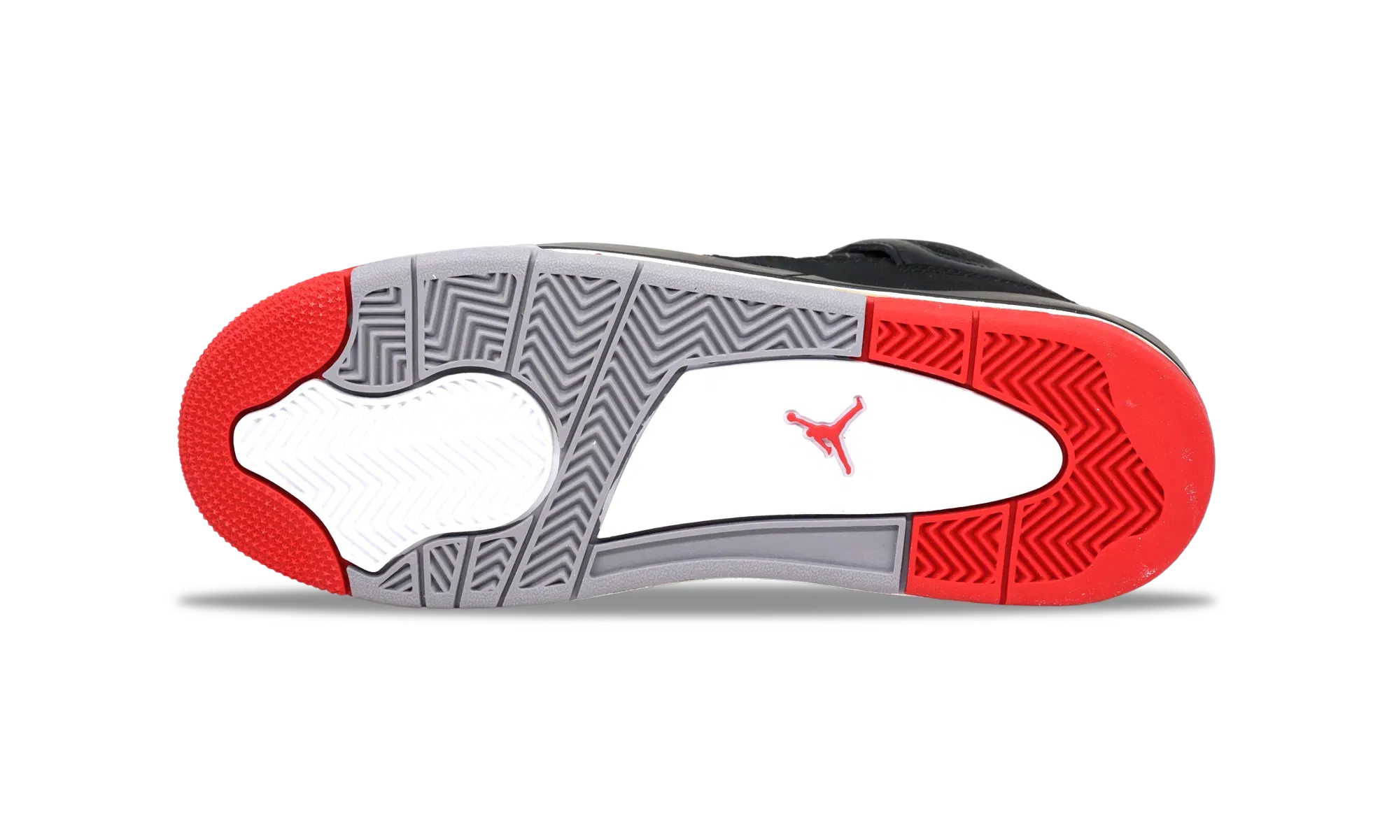Nike Jordan 4 Retro Bred - Black Cement GS (408452-089) Grade School Size 3Y-7Y