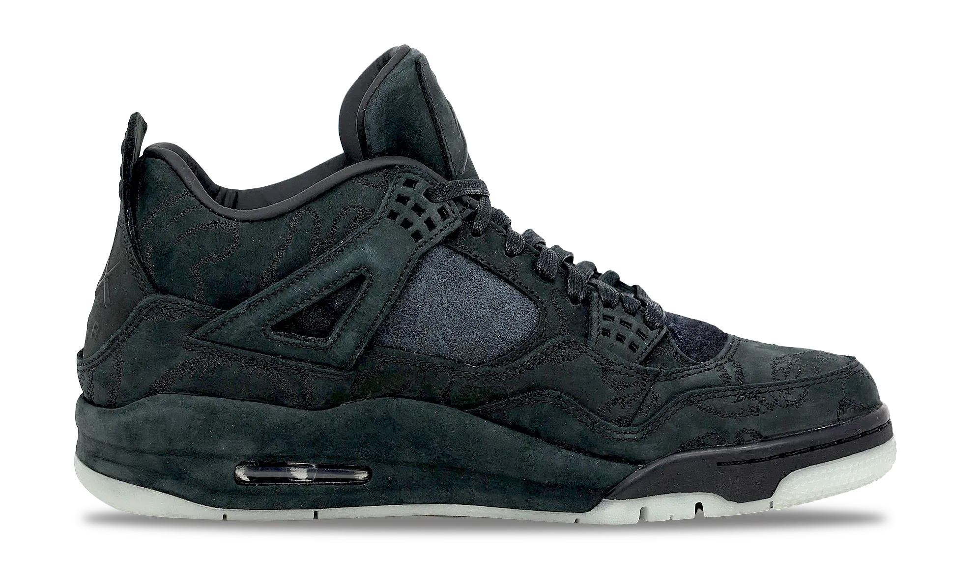Nike Air Jordan 4 Retro x KAWS Black 2017 (930155-001) Men's Size 9-11