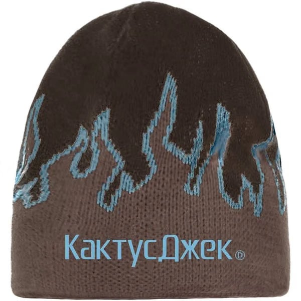 Travis Scott Cactus Jack Hood Toyota Birds In The Trap Tour Merch Flame Beanie