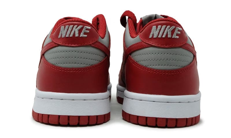 Nike Dunk Low UNLV - Medium Grey Varsity Red(CW1590-002) Grade School Size 4Y-7Y