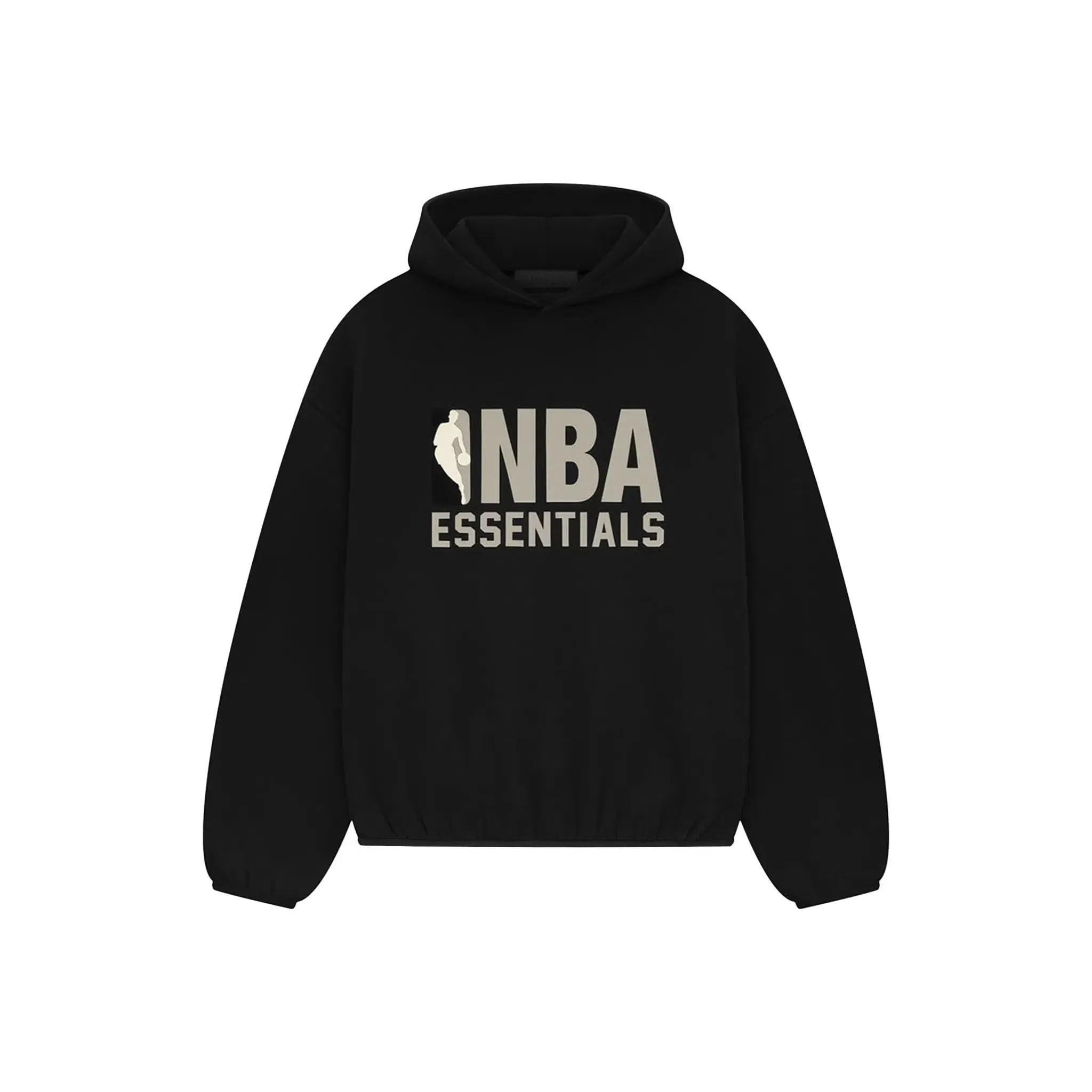 Fear of God Essentials x NBA Hoodie Black (SS25)