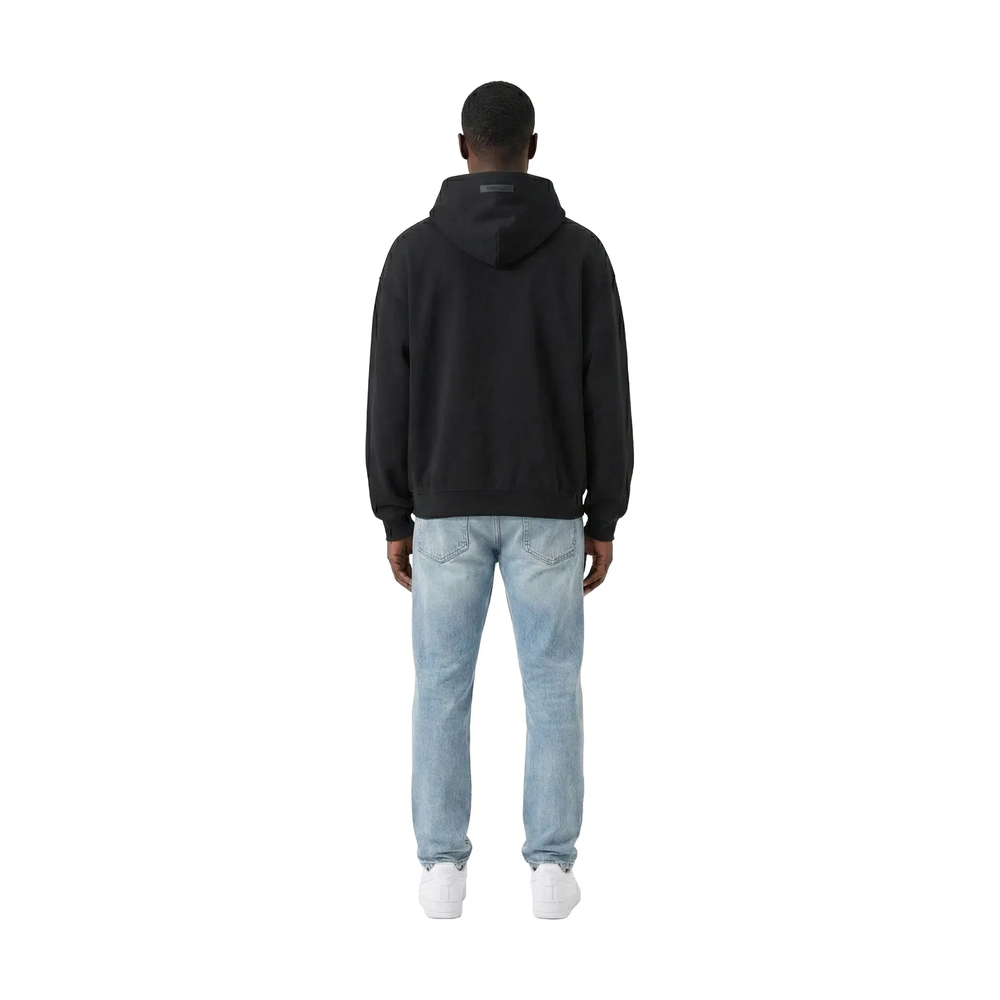 Fear of God Essentials x NBA Hoodie Black (SS25)