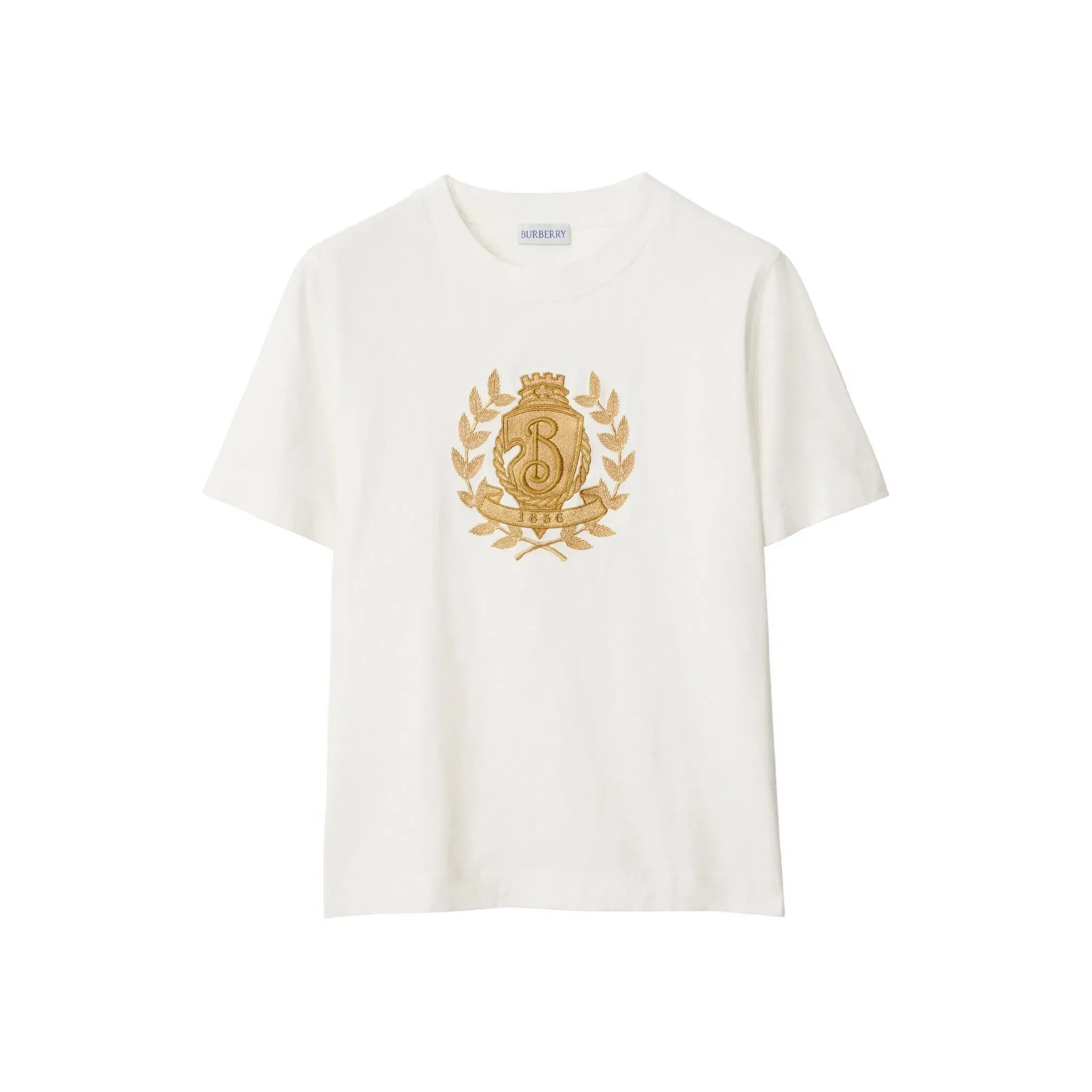 BURBERRY B Crest Tee White (FW22)