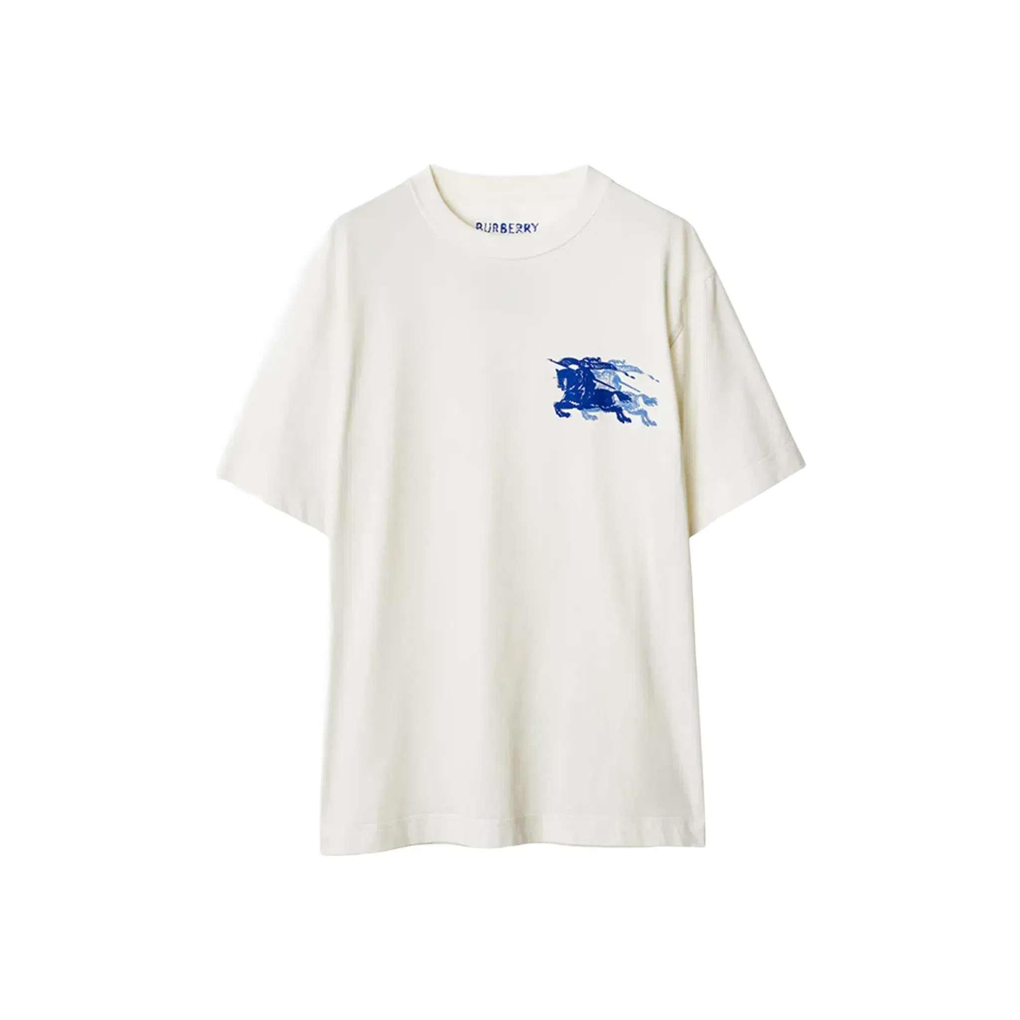 BURBERRY EKD Lightweight Jersey Tee White (FW23)