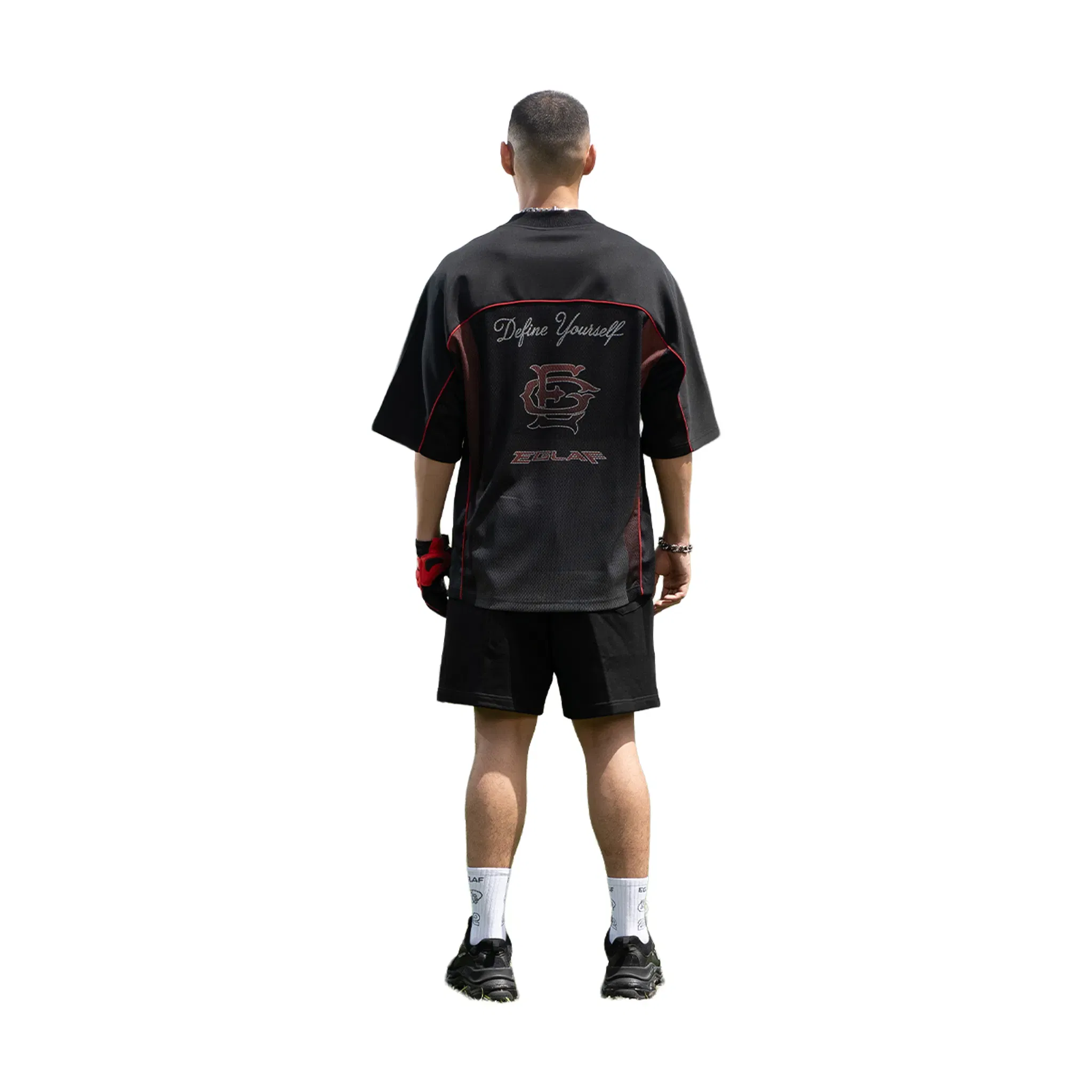 EGLAF RU Stallion NFL Jersey Black (SS26)