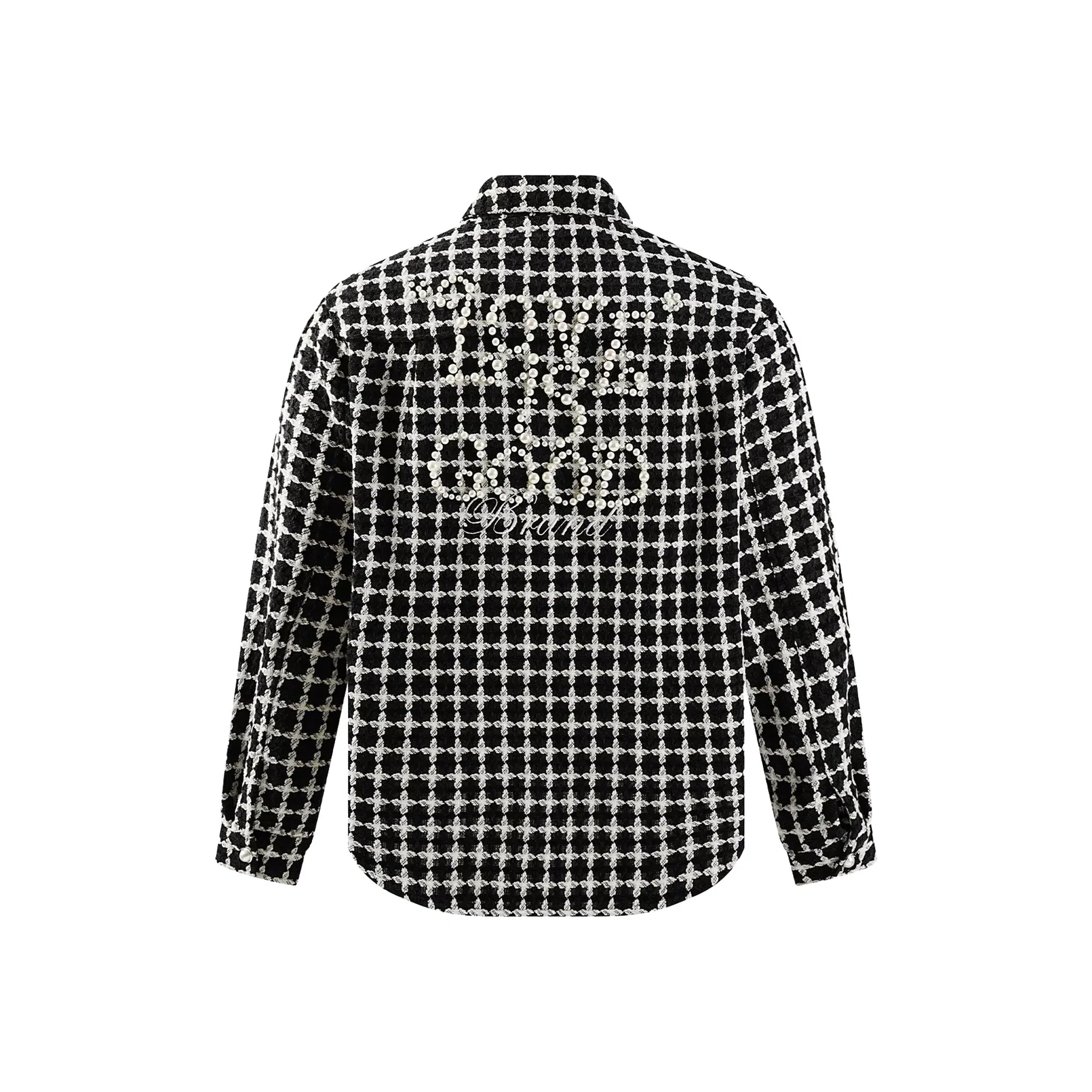 GOODBRAND Love is Good Classic Chanel-Style Shirt Black (FW25)