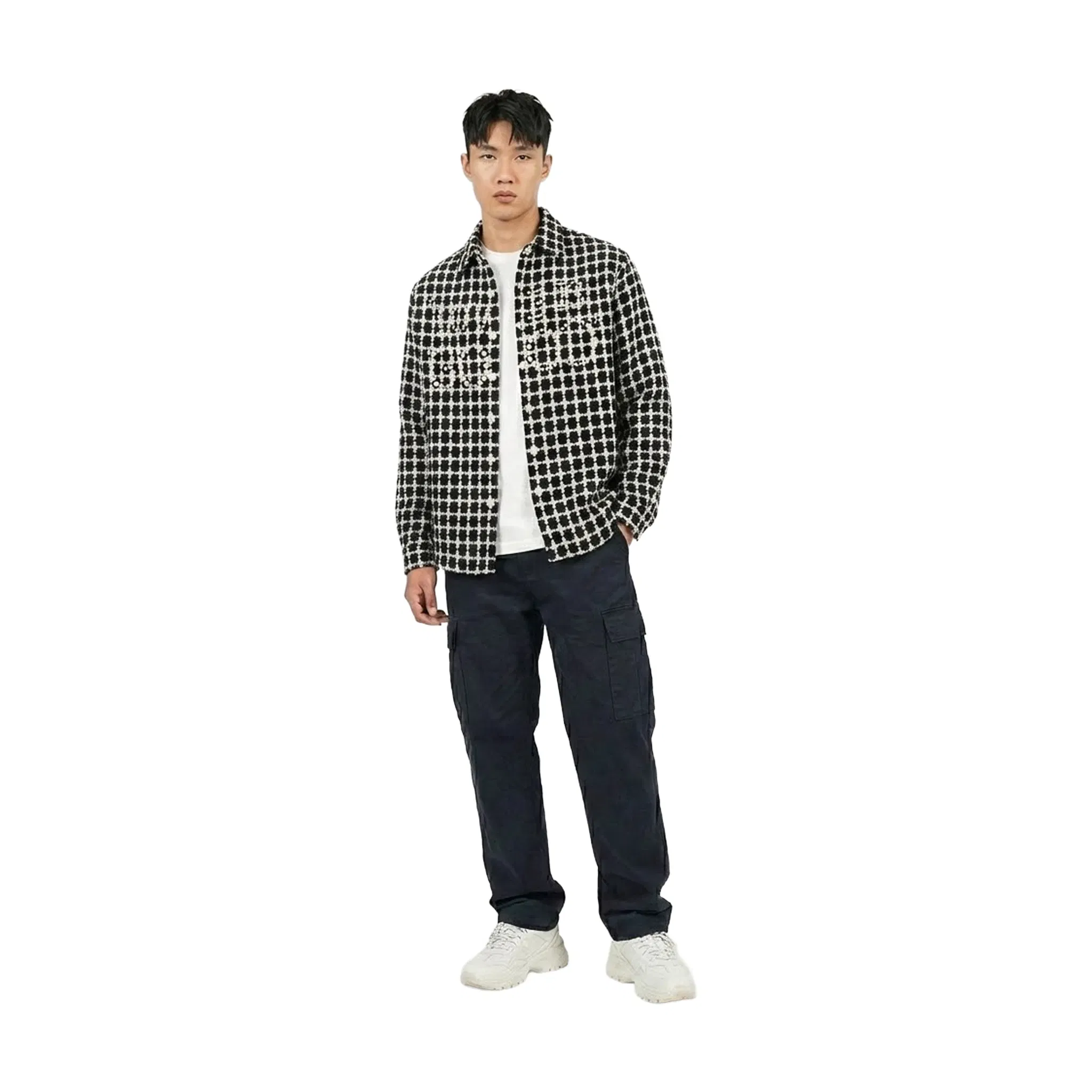 GOODBRAND Love is Good Classic Chanel-Style Shirt Black (FW25)