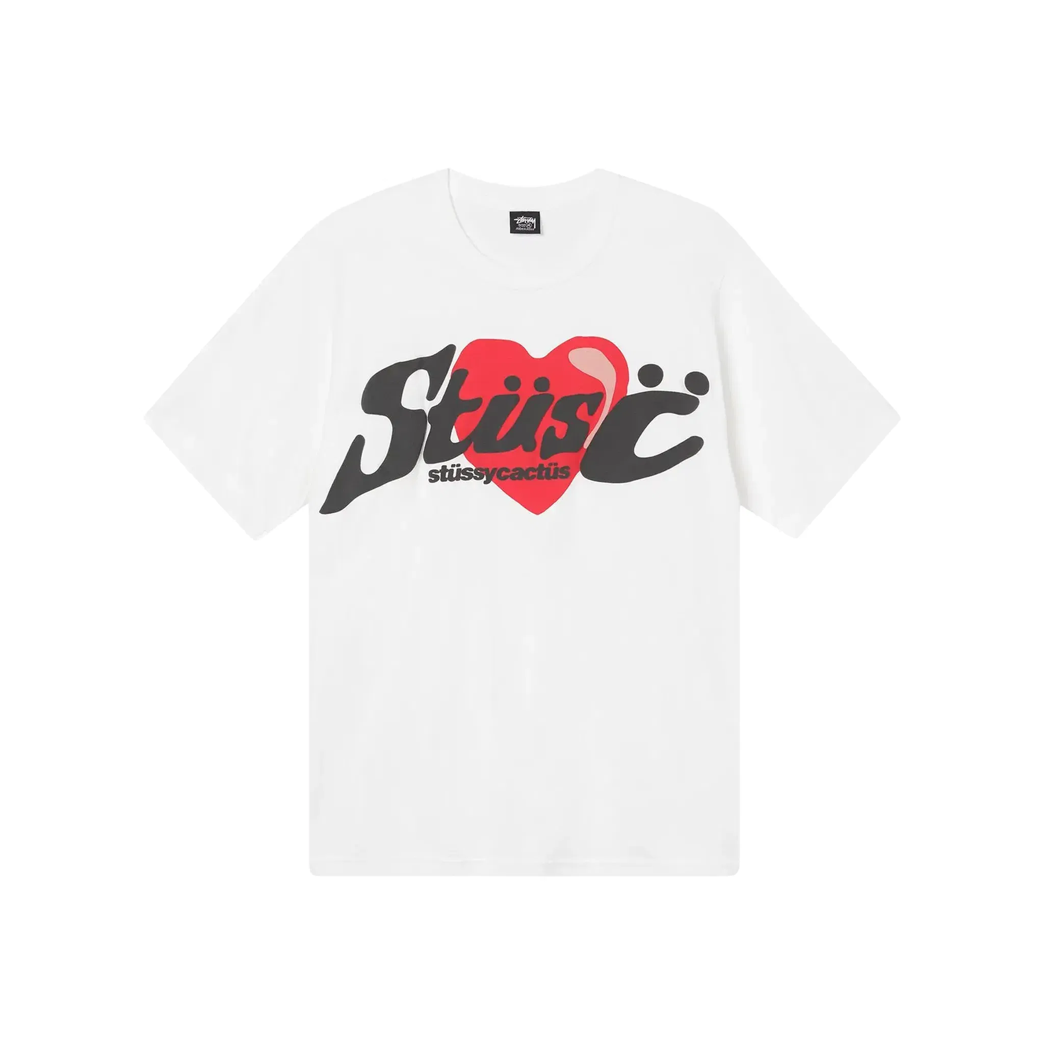 Stüssy x Cactus Plant Flea Market Heart Tee White (SS21)