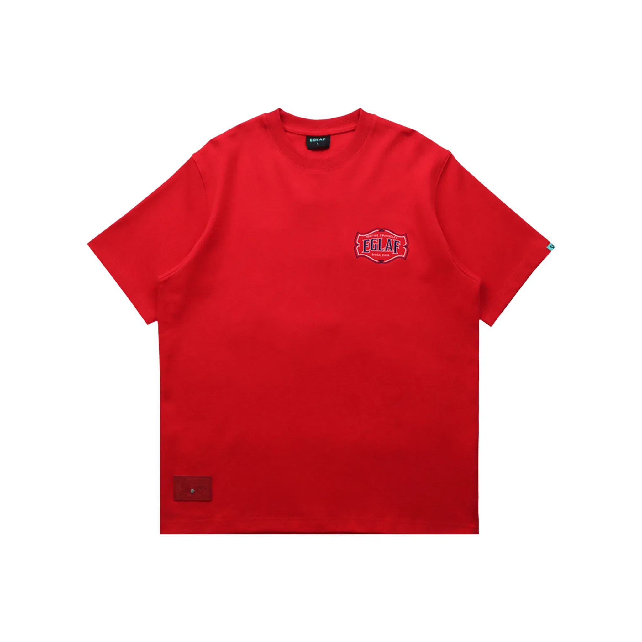 EGLAF RU Embroidery Stallion Tee Red (SS26)
