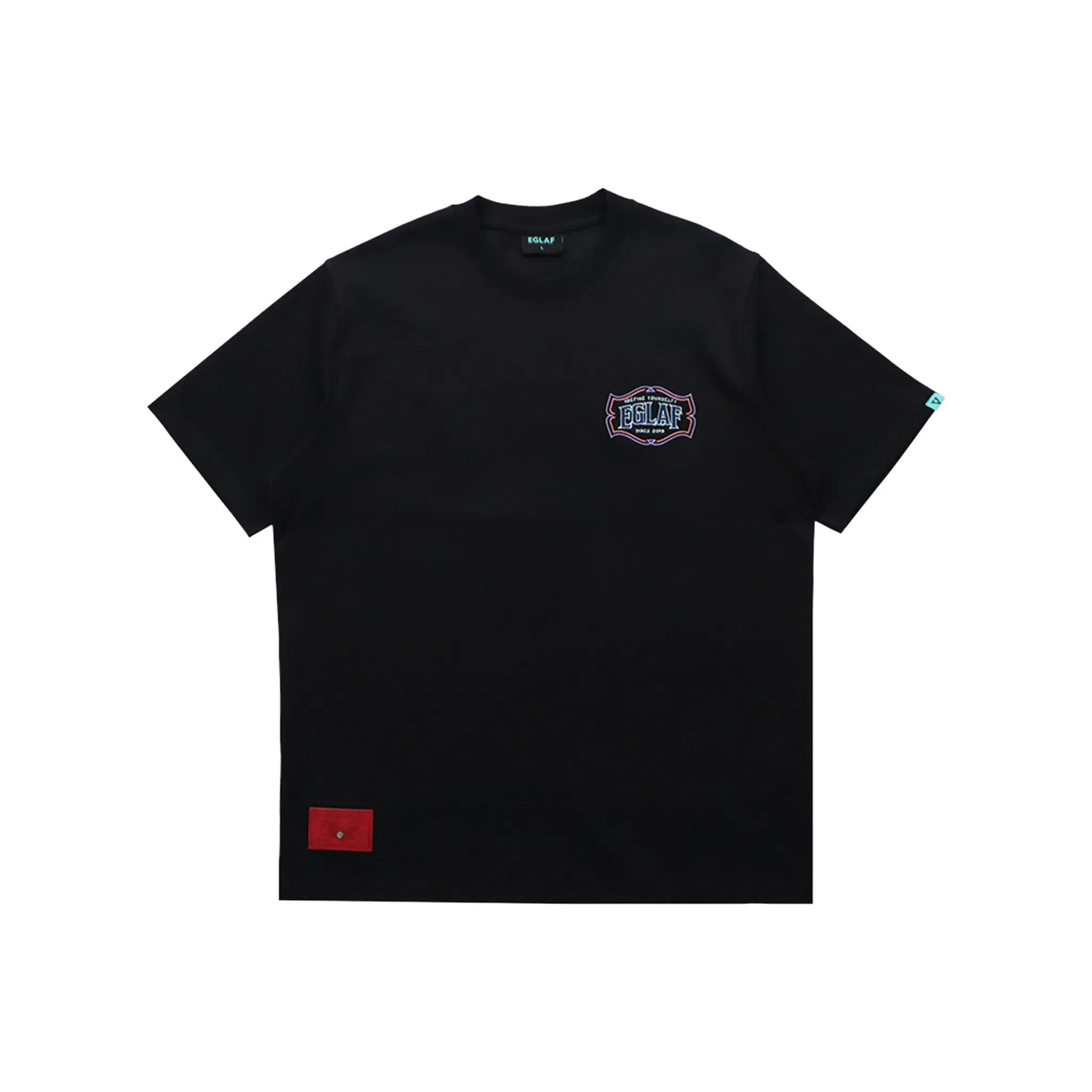 EGLAF RU Embroidery Stallion Tee Black (SS26)