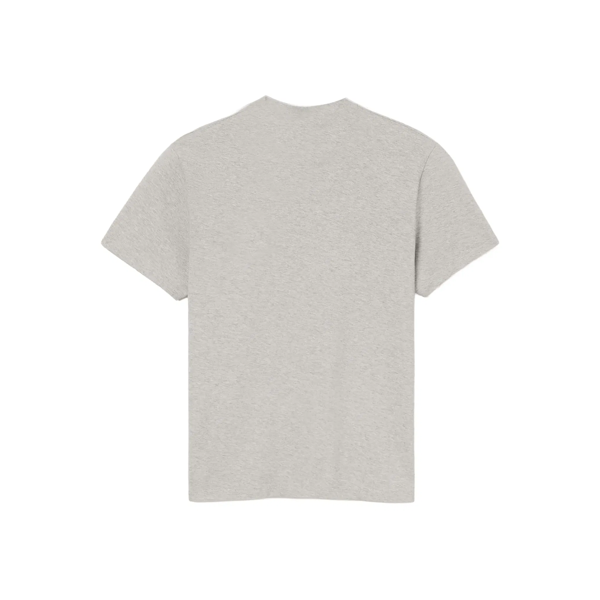 AMI PARIS Contrasted ADC Tee Heather Ash Grey (SS25)