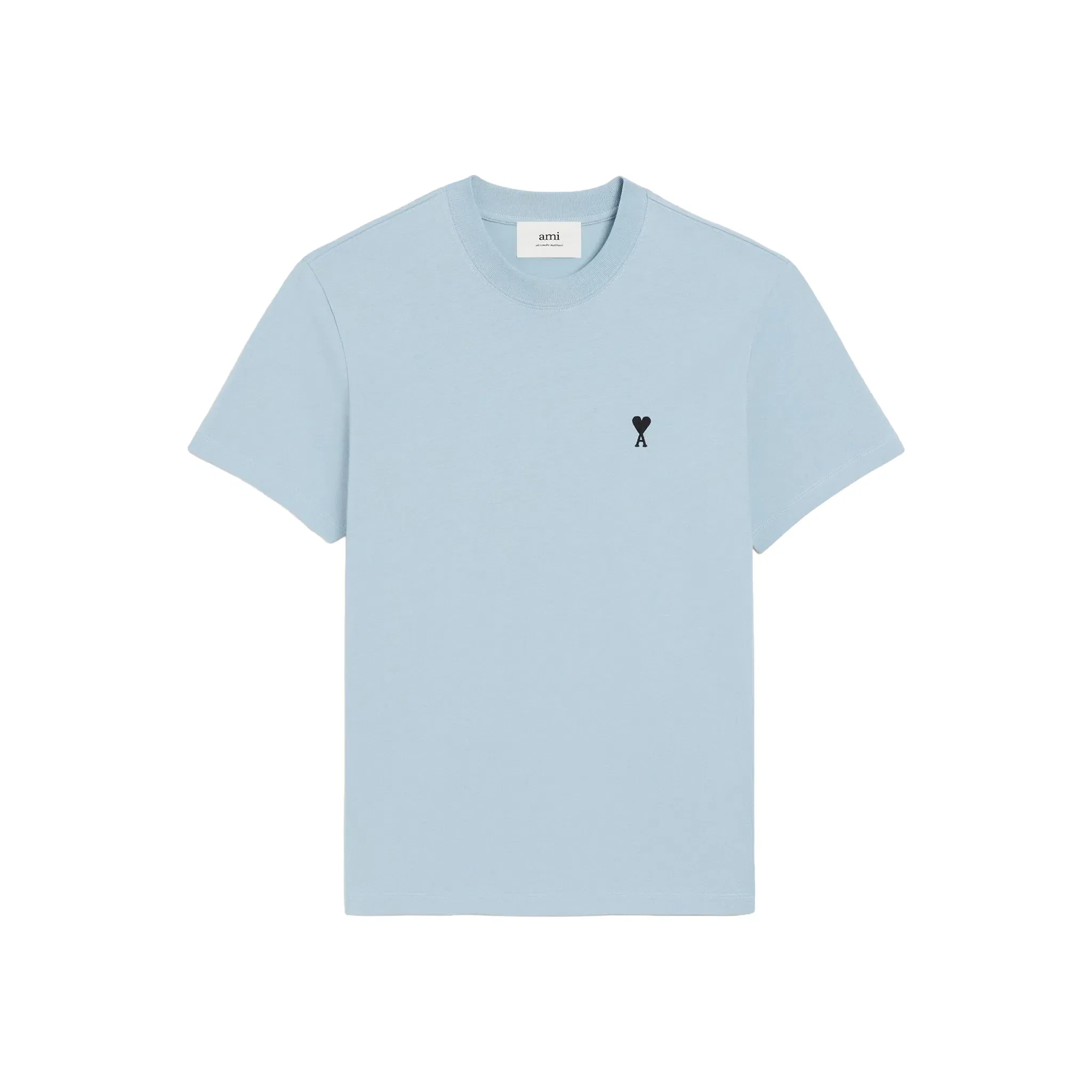 AMI PARIS Contrasted ADC Tee Sky Blue (SS25)
