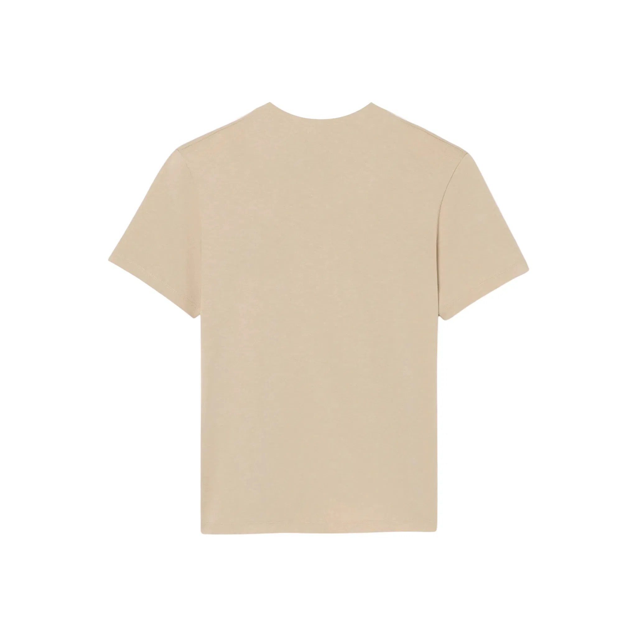 AMI PARIS Contrasted ADC Tee Café Crème (SS25)