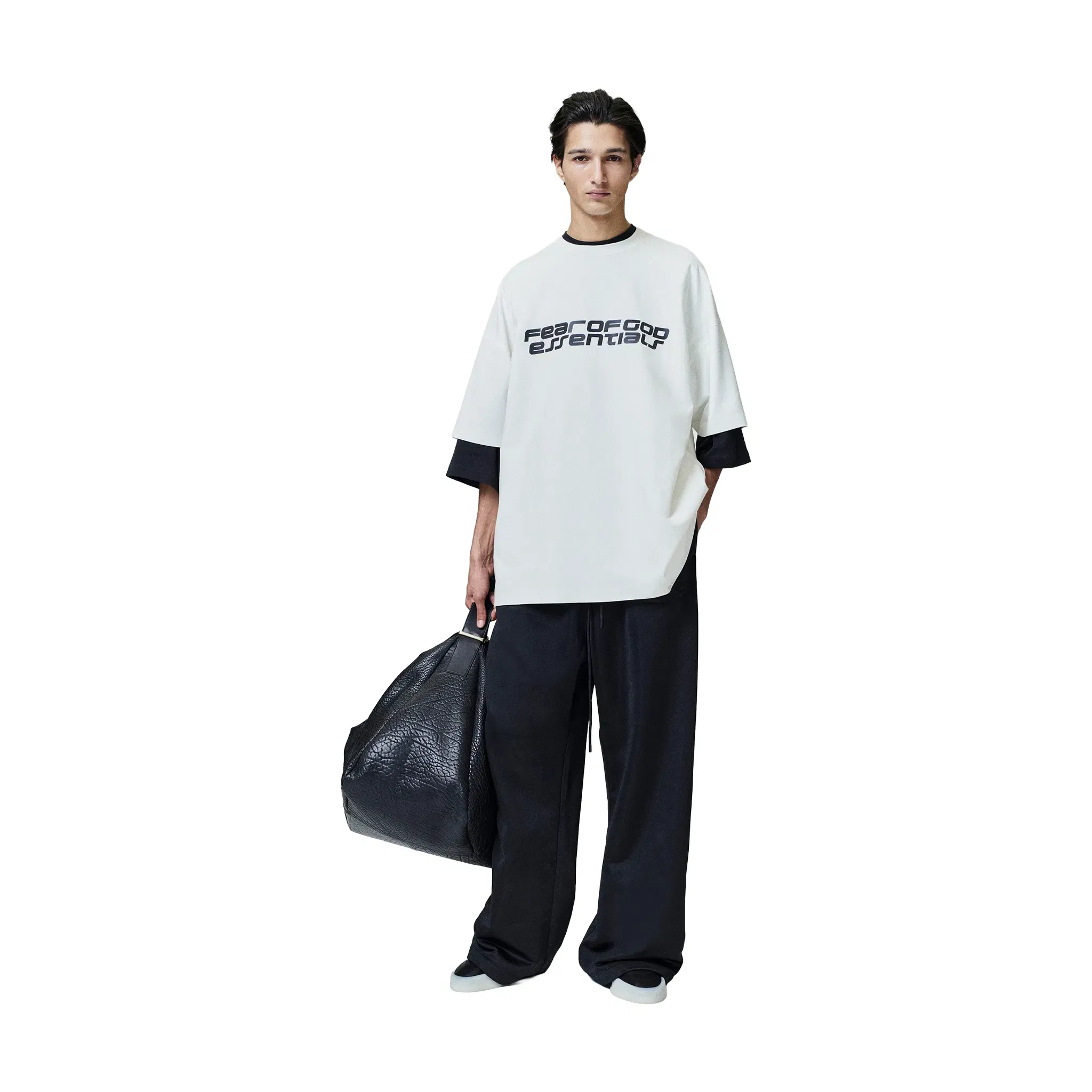 Fear of God Essentials Ponte 90s Tee Ivory (FW25)