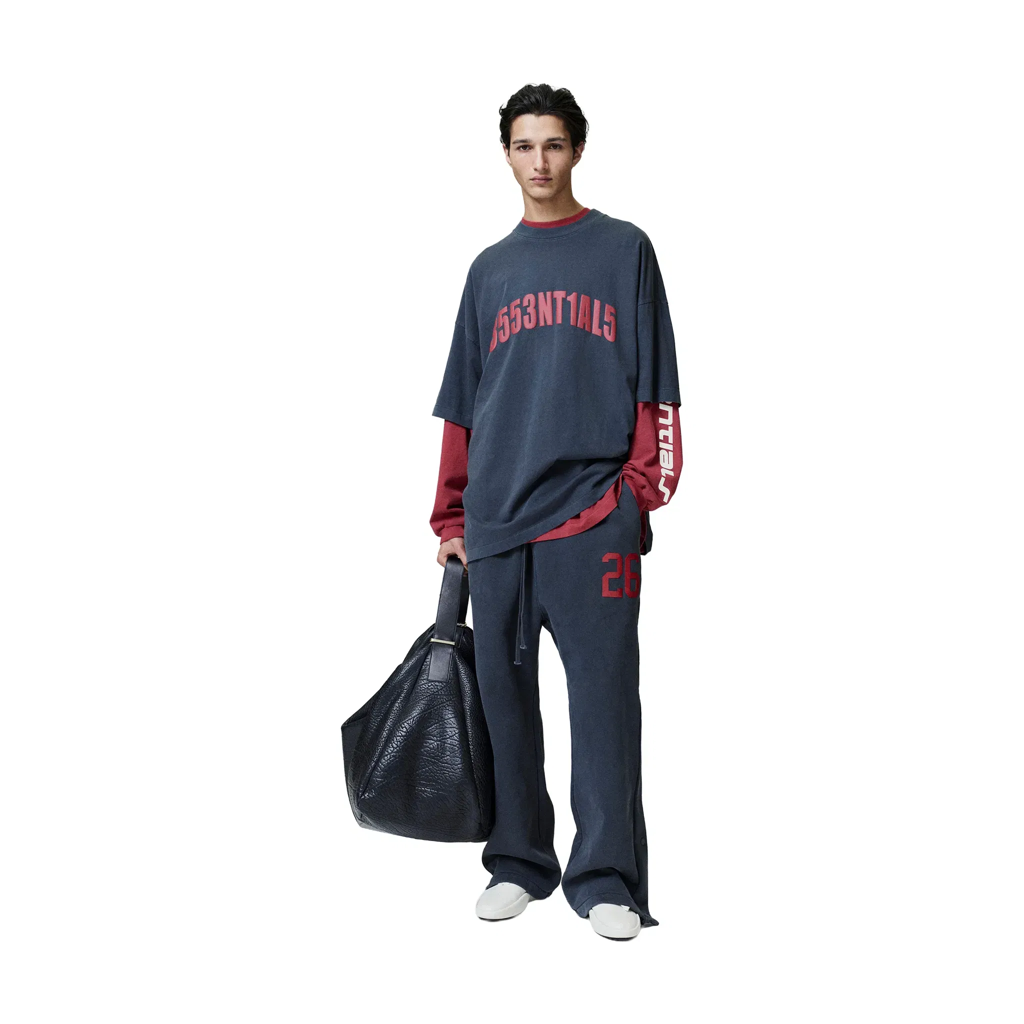 Fear of God Essentials Chicago 90s Tee Iron Grey (FW25)