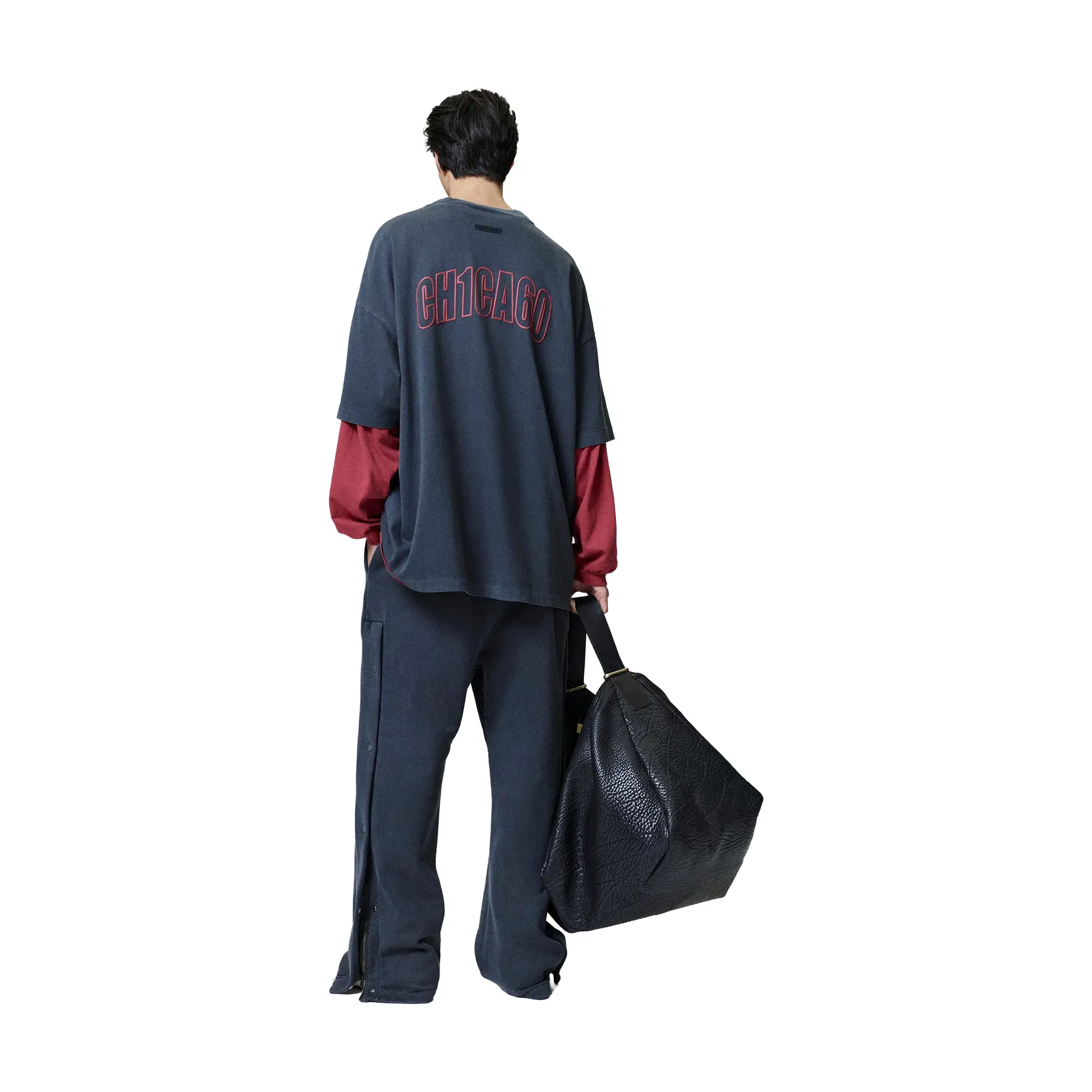 Fear of God Essentials Chicago 90s Tee Iron Grey (FW25)