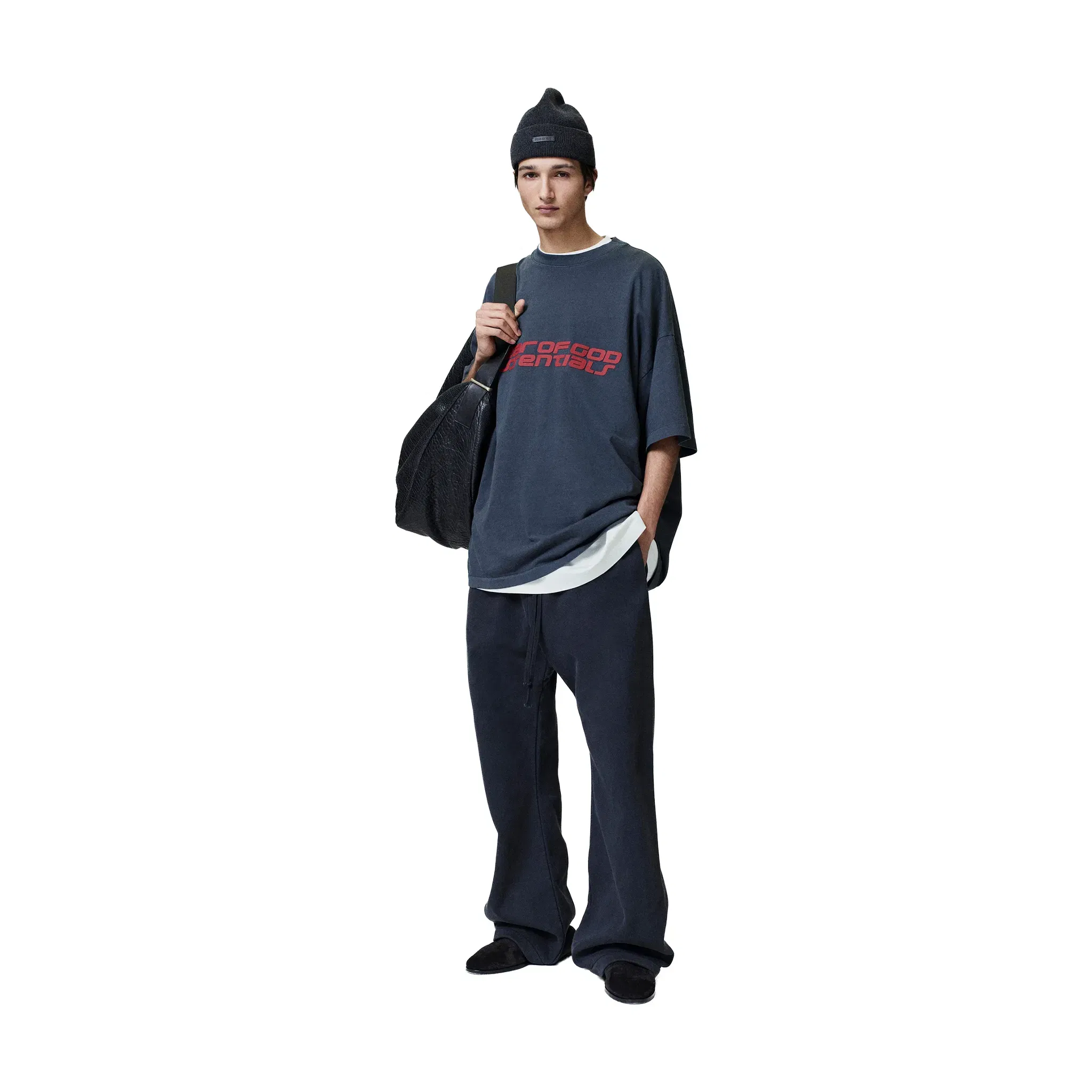 Fear of God Essentials 90s Tee Iron Grey (FW25)