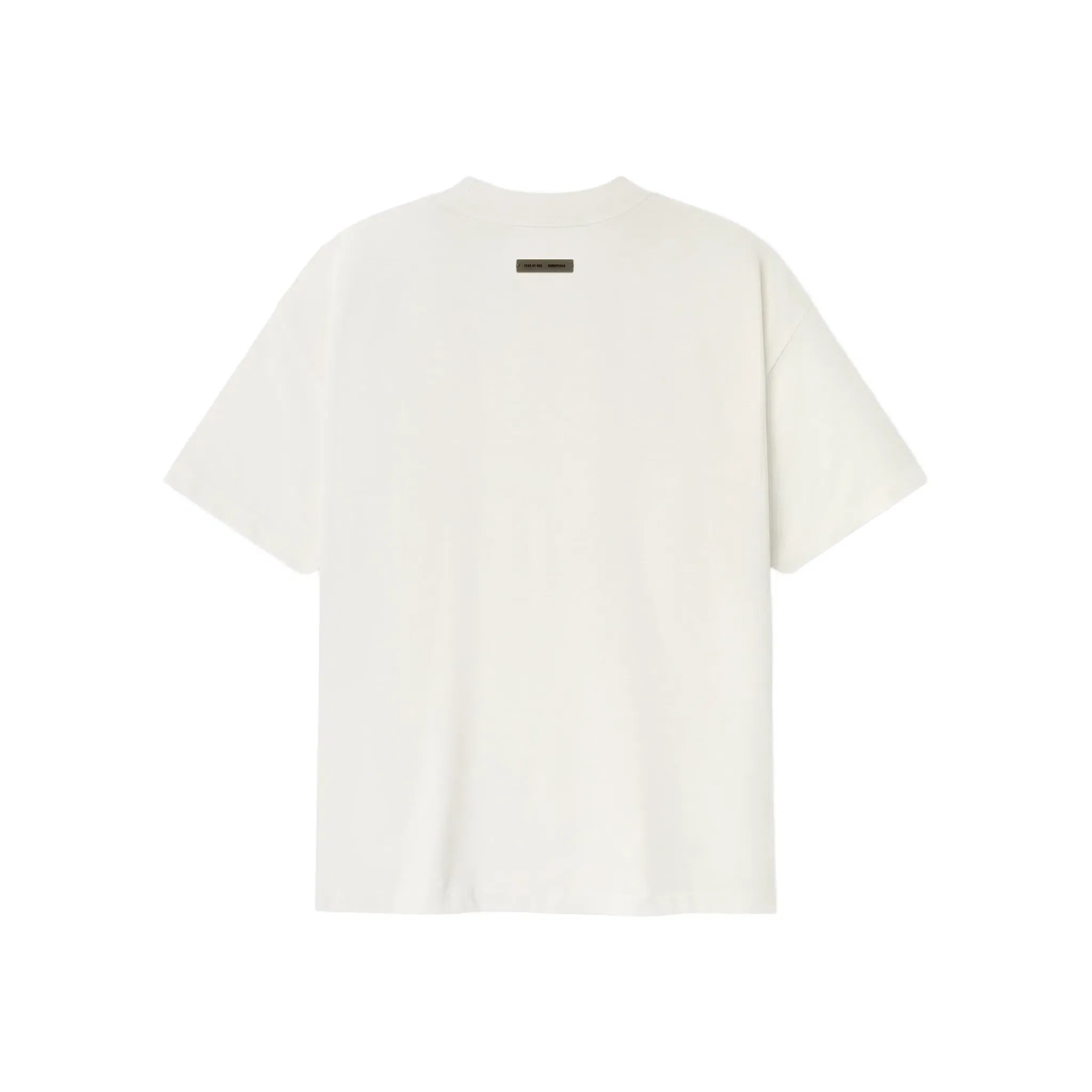 Fear of God Essentials Embroidered Essential Tee Ivory (FW25)